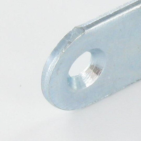 1 x Equerre 62X62X15 4 Trous Diamètre 4.5 Acier zingué