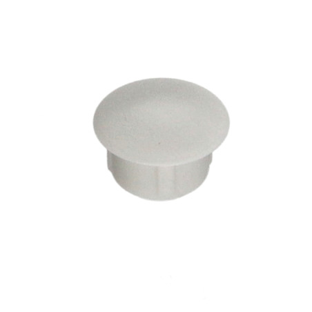 1 x Bouchon Diamètre du corps 10 Diamètre de tête: 13 Longueur sous tête 6.7 Polyéthylène RAL7035 gris clair