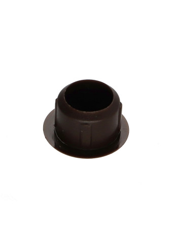 Bouchon Diamètre du corps 10 Diamètre de tête: 13 Longueur sous tête 6.7 Polyéthylène RAL8014 brun sepia