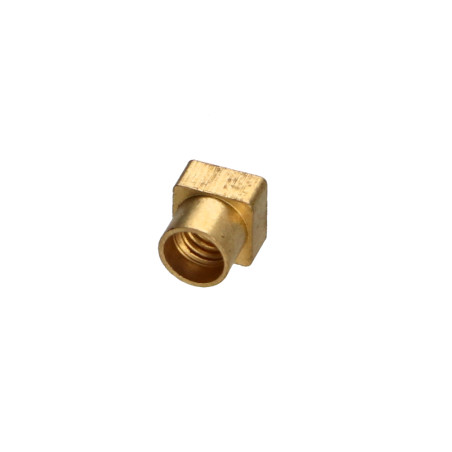 1 x Ecrou carré Laiton M3.5 Pas de 60 5X5X5