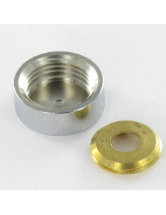 Rosace cyndrique ou cache vis (1 rosace et 1 cuvette de... 2