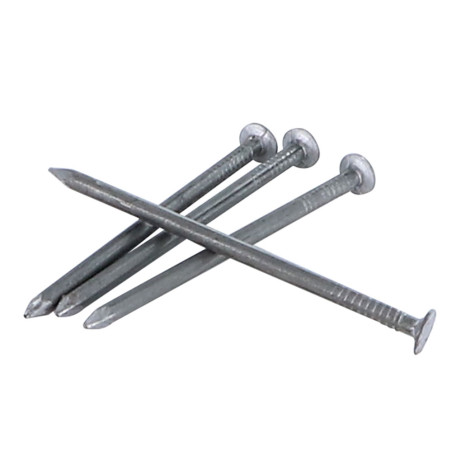 1 x Blister de 200GR Pointes Tête Plate Longueur 35 Acier brut