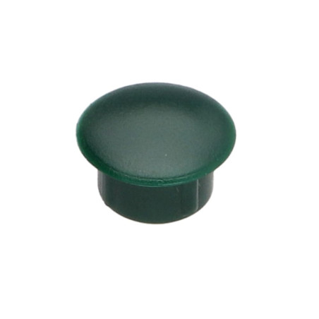 1 x Bouchon Diamètre du corps 10 Diamètre de tête: 13 Longueur sous tête 6.7 Polyéthylène RAL6005 vert mousse