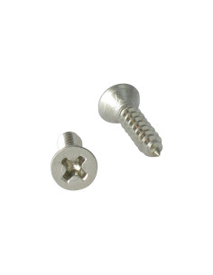 Vis tôle Tête fraisée Phillips 3.5X16 Inox A2 RAL7016...