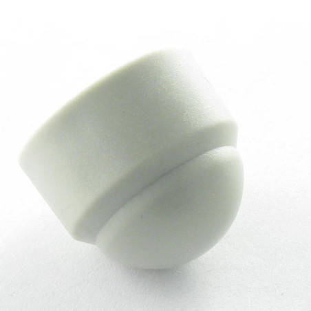 1 x Cache Ecrou ou cache tête vis Tête hexagonale TH M12 Polyéthylène Sur plat 18 RAL7038