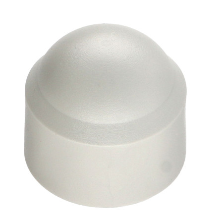 1 x Cache Ecrou ou cache tête vis Tête hexagonale TH M16 Polyéthylène Gris RAL7038