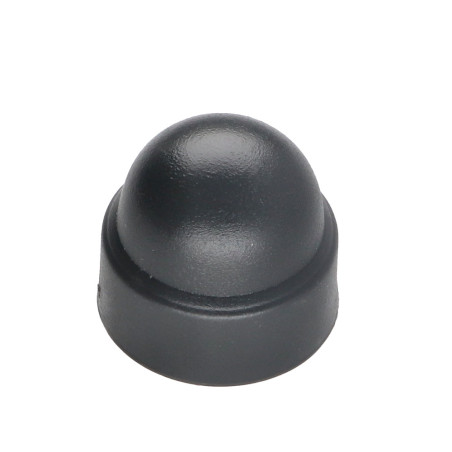 1 x Cache Ecrou ou cache tête vis Tête hexagonale TH M10 Polyéthylène RAL7016 gris anthracite Sur plat 17