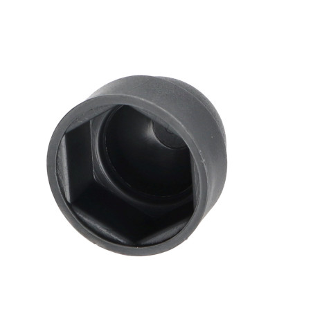 1 x Cache Ecrou ou cache tête vis Tête hexagonale TH M10 Polyéthylène RAL7016 gris anthracite Sur plat 17