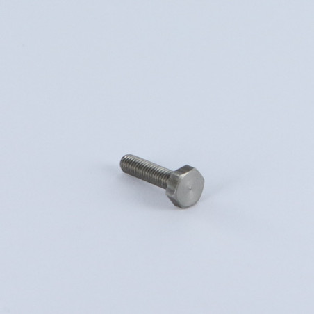 1 x Vis métaux Tête hexagonale TH M2.5X12 Acier brut microvis