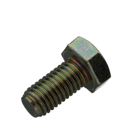 1 x Vis métaux Tête hexagonale TH M14X25 Classe 6.8 Bichromaté