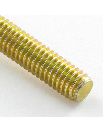 Vis métaux Tête hexagonale TH M10X50 Classe 6.8 Bichromaté