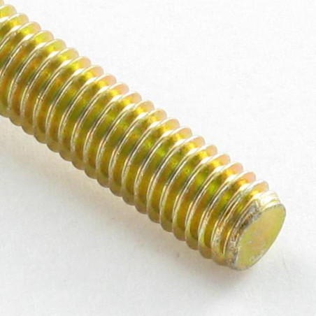 1 x Vis métaux Tête hexagonale TH M10X50 Classe 6.8 Bichromaté
