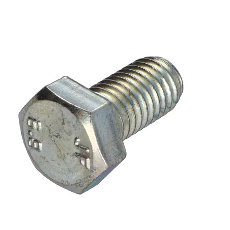 1 x Vis métaux Tête hexagonale TH M4X6 Classe 6.8 Acier zingué