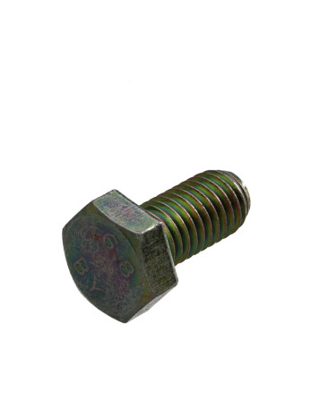 Vis métaux Tête hexagonale TH M6X12 Classe 6.8 Bichromaté