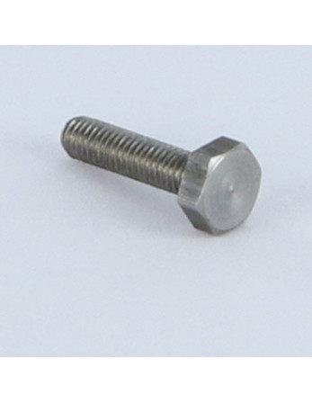 Vis métaux Tête hexagonale TH M3X8 Acier brut microvis