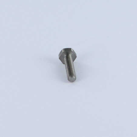 1 x Vis métaux Tête hexagonale TH M2.5X4 Acier brut microvis