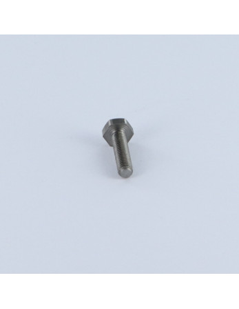 Vis métaux Tête hexagonale TH M2.5X40 Acier brut microvis