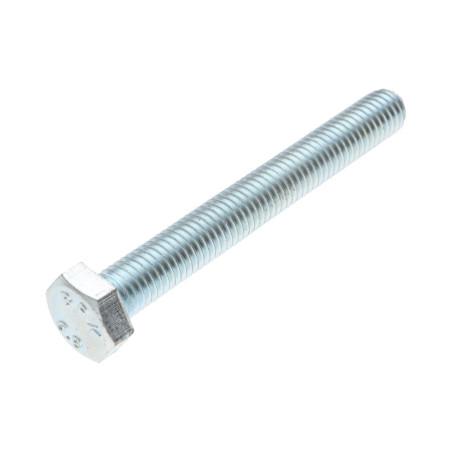 1 x Vis métaux Tête hexagonale TH M16X70 Classe 6.8 Acier zingué
