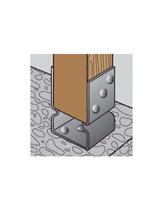 Support poutre Forme U 71X60X150 Forte tenue à la... 2