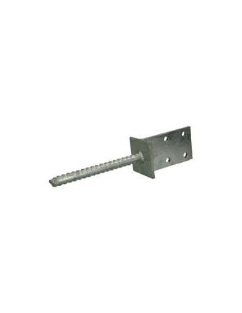Pied de poteau Forme Tête 70X110X8 Forte tenue à la corrosion Acier galvanisé à chaud