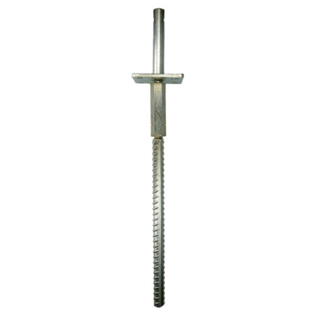 1 x Ancrage réglable 110X8 Acier zingué