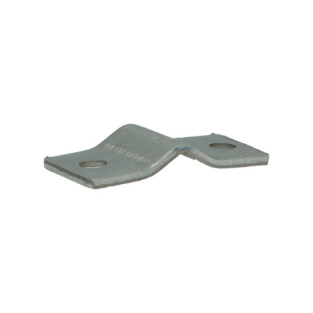 1 x Fixation Pour grillage rigide Diamètre 4 Acier zingué