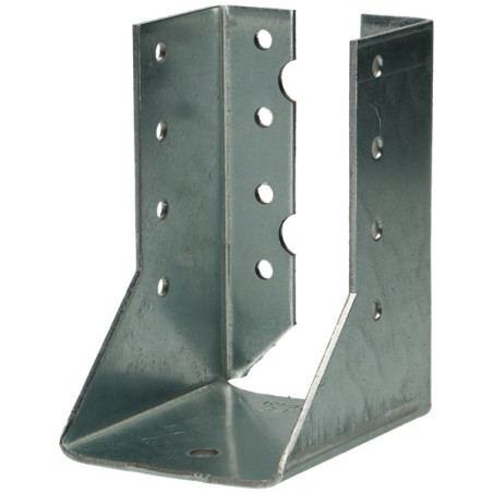 1 x Sabot de charpente Forme U à Ailettes Intérieur Sendzimir 60X100