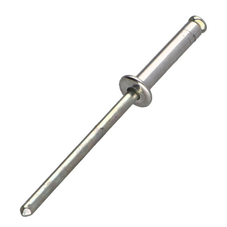 1 x Rivet aveugle Aluminium Tige acier 4.8X12 Eclaté