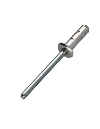 Rivet aveugle Aluminium Tige acier 4.8X10 Tête PLA Multi-serrage POLYGRIP