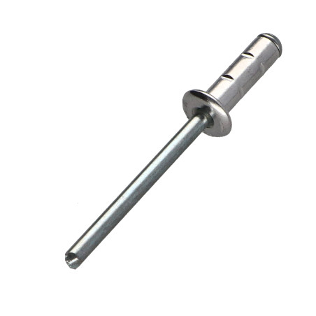 1 x Rivet aveugle Aluminium Tige acier 4.8X10 Tête PLA Multi-serrage POLYGRIP