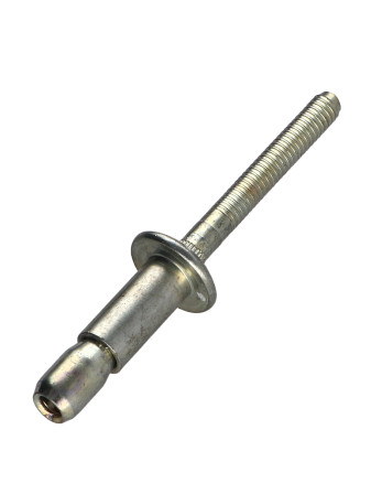 Rivet MEGAGRIP Tout Acier brut 4.9X10.5 Tête plate