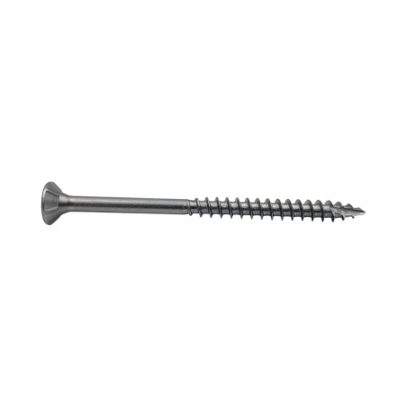 1 x Vendues en rouleau de 167 Vis bois TEKOR Tête fraisée Cranté 4X35 Filetée sur 22 TORX T20 Inox A2