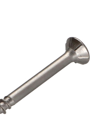 Vis bois TEKOR Inox A2 Tête fraisée Cranté TORX T25 6X90 Filetée sur 54 Pointe antifendage type 17