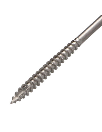 Vis bois TEKOR Inox A2 Tête fraisée Cranté TORX T25 5X55 Filetée sur 35 Pointe antifendage type 17