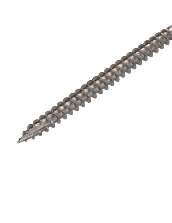 Vis bois TEKOR Inox A2 Tête fraisée Cranté TORX T25 6X110 Filetée sur 70 Pointe antifendage type 17