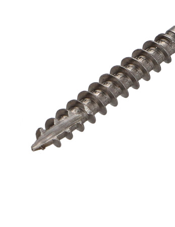 Vis bois TEKOR Inox A2 Tête fraisée Cranté TORX T25 5X50 Filetée sur 30 Pointe antifendage type 17