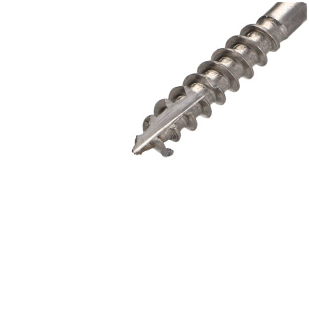 1 x Vis bois TEKOR Inox A2 Tête fraisée Cranté TORX T20 4X25 Filetée sur 18 Pointe antifendage type 17