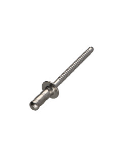 Rivet aveugle multiserrage GOMULTI Inox 4X10 Tête plate...