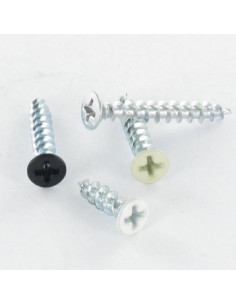 Vis pvc Inox A2 Tête fraisée bombée TFB Phillips 4.2X35