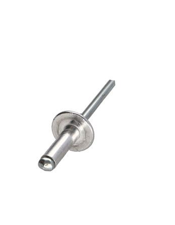 Rivet aveugle Aluminium Tige acier 5X12 Tête EXTRA Large