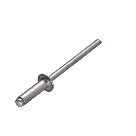 1 x Rivet aveugle tout alu 4X12.9 Tête plate