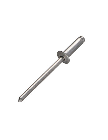 Rivet aveugle tout alu 4X12.9 Tête plate