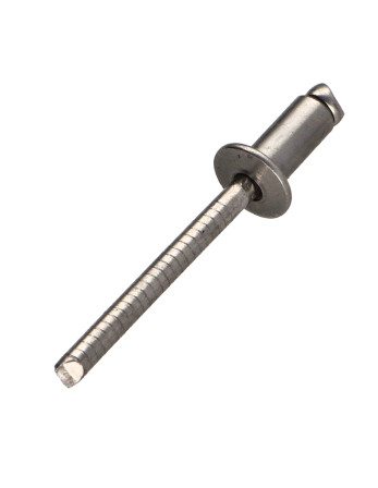 Rivet Aveugle Tout Inox TRS 4.8X6 Epaisseur de serrage 0.5 à 1.5