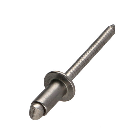 1 x Rivet Aveugle Tout Inox TRS 4X6'D' Epaisseur de serrage 0.5 à 2