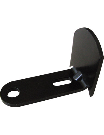 Battement long coudé réglable pour espagnolette de volet 35MM Noir