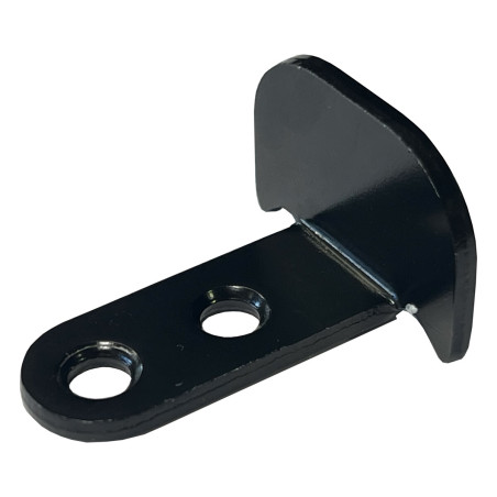 1 x Battement coudé pour espagnolette de volet 25MM Noir