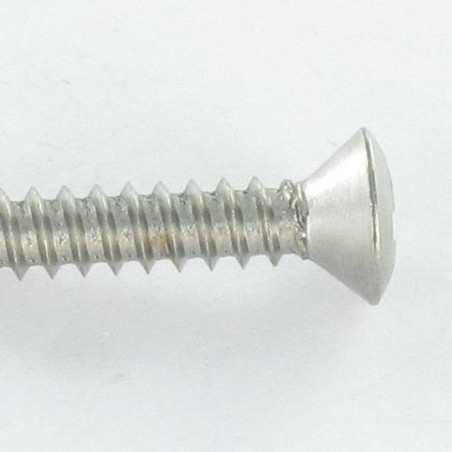 1 x Vis tôle Inox A2 Tête fraisée bombée TFB Pozi 3.9X9.5