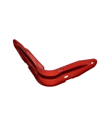 Equerre pour support d'étagère 218X380 Rouge