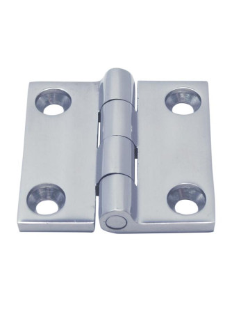 Charnière Carrée 50X50 Inox A4