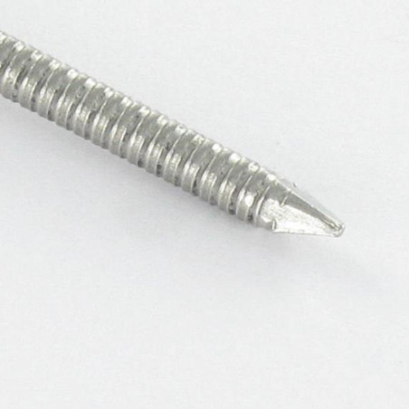 1 x Kg de pointes Inox A2 Tête ronde TR ANNELEE 2.2X50